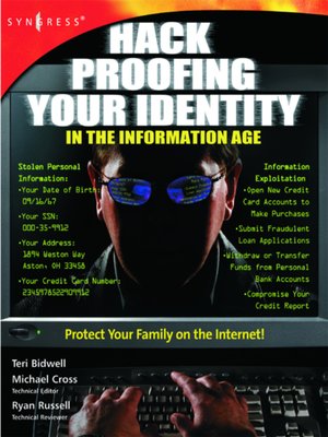 cover image of Hack Proofing Your Identity In the Information Age
